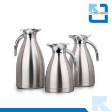 High Quality Stainless Steel Vacuum Coffee Pot & Kettle with Zinc Alloy Swivel Lid